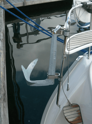 Mouillage - NA - Support d'ancre type Bruce avec raccords Noa réglables de 25mm (max. 15 kg) - 10605