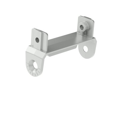 Accastillage et gréement - NA - Connecteur acier orientable 180° pour extrémité de profilé