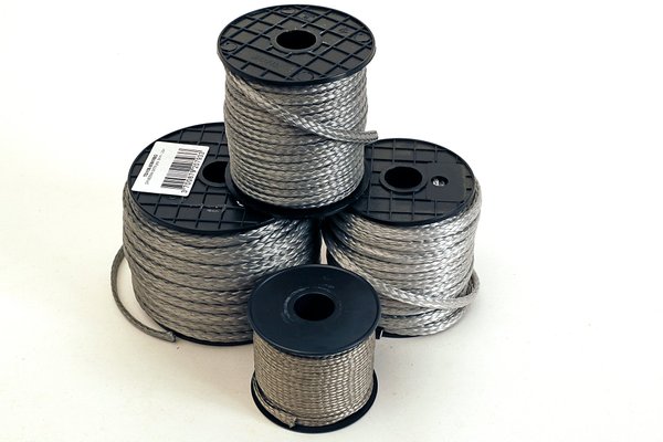 Accastillage et gréement - NA - Tresse Dyneema® SK78 couleur gris Ø 8mm - 25m