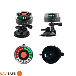 Électricité - NA - Navilight Tricolore 2MN avec support ventouse + GoPro - NS341