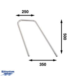 Mouillage - NA - Chaire/paire B=350 mm H=500 - PP350