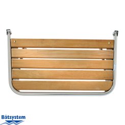 Mouillage - NA - Plateforme de bain tube 25 mm 800x450 mm teck - PM4580