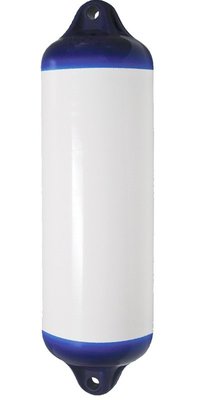 Mouillage - NA - Pare-battage H3, bleu/blanc, 16x56cm, ø de l'oeil : 1,8cm, Volume:9,1l