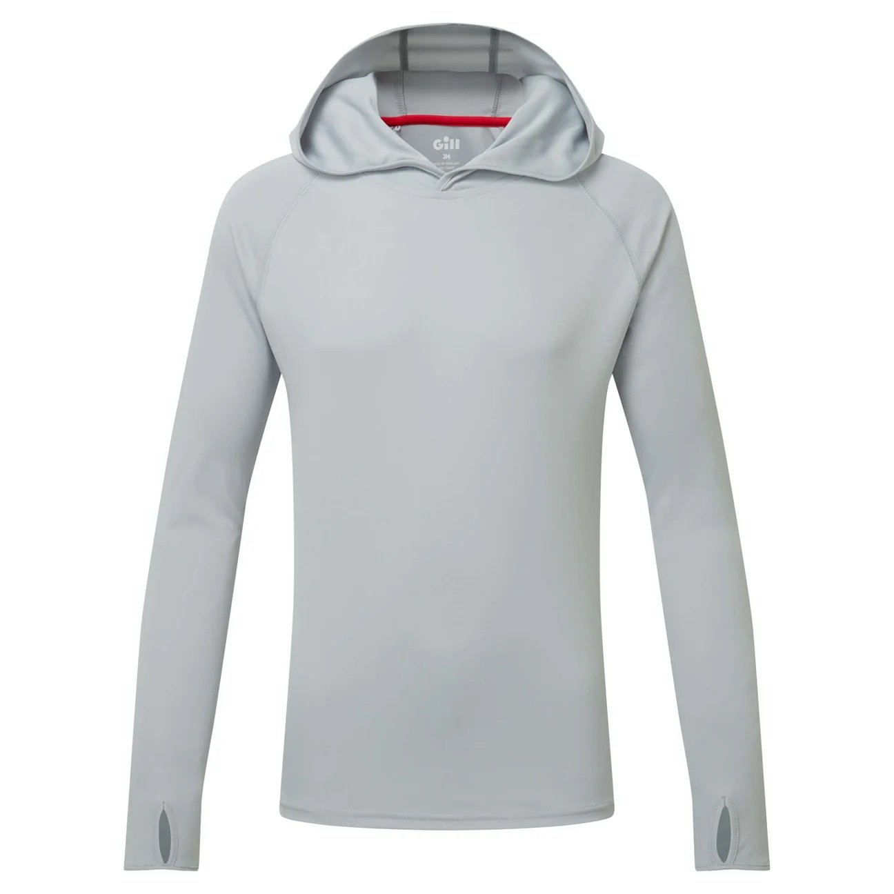 Tee shirt manches longues à capuche UV Tec - Medium Grey - XS