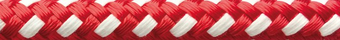 Harbour Plus couleur blanc/rouge Ø 6mm - 200m