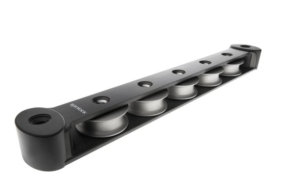 Accastillage et gréement - NA - Boite à réas symétrique de 5 réas en aluminium Ø50mm