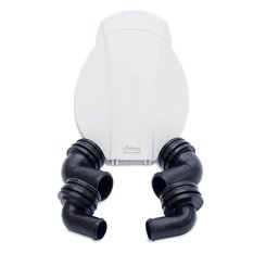 Sécurité - NA - Pompe de cale manuelle encastrable 25-38mm blanche