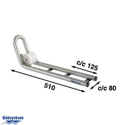 Mouillage - NA - Support d'ancrage 510mm - 1400