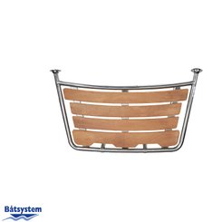 Mouillage - NA - Plateforme de bain teck pour voilier tube 25 mm 840x450mm - PT8045