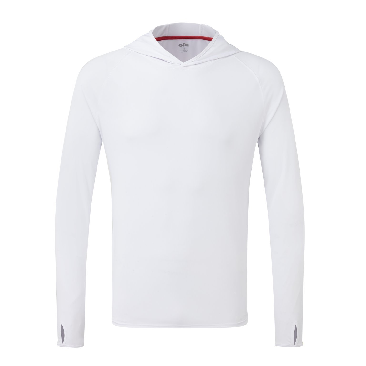 Tee shirt manches longues à capuche UV Tec - White - XS
