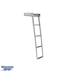 Mouillage - NA - Echelle télescopique escamotable 4 marches et serrure sous plateforme de bain - BKT74
