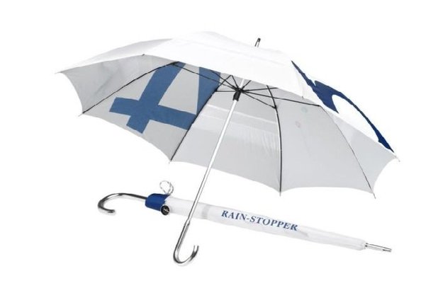 Équipage - NA - Grand parapluie canne Ø127 cm bleu royal