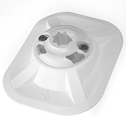 Pêche - NA - Receveur RIBPort - StarPort et 3M VHB inclus - Blanc