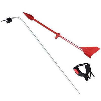 Accastillage et gréement - NA - Girouette Hawk Race 10' (27cm) fixation sur mât pour dériveurs de régate