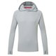 Tee shirt manches longues à capuche UV Tec - Medium Grey - XS