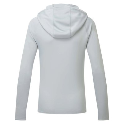 Équipage - NA - Tee shirt manches longues à capuche UV Tec - Medium Grey - XS