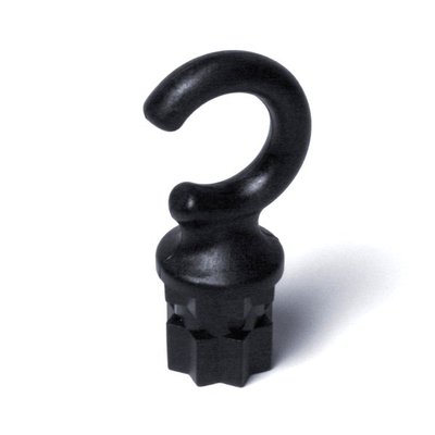 Pêche - NA - Crochet Hook 25 - Noir - Paire
