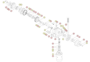 Mouillage - NA - Guindeau horizontal Kobra aluminium 1000W/12V chaine de 10mm DIN avec poupée