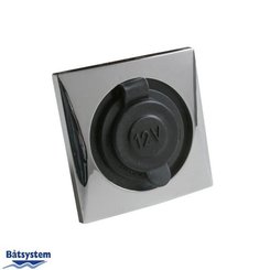 Électricité - NA - Prise 12V argent mat - B5918ms