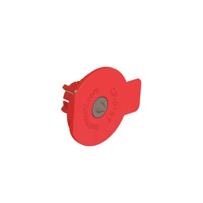 Accastillage et gréement - NA - Insert de centrage en plastique rouge pointe métal - Gamme standard