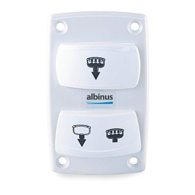 Eau à bord - NA - Panneau de commande pour wc silencieux avec interrupteur à bascule
