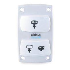 Eau à bord - NA - Panneau de commande pour wc silencieux avec interrupteur à bascule