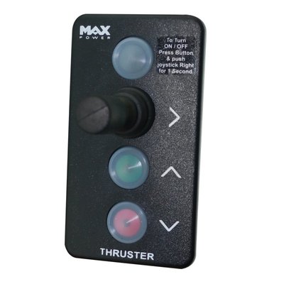 Mouillage - NA - Panneau de commande à joystick pour propulseur Compact Retract et VIP noir