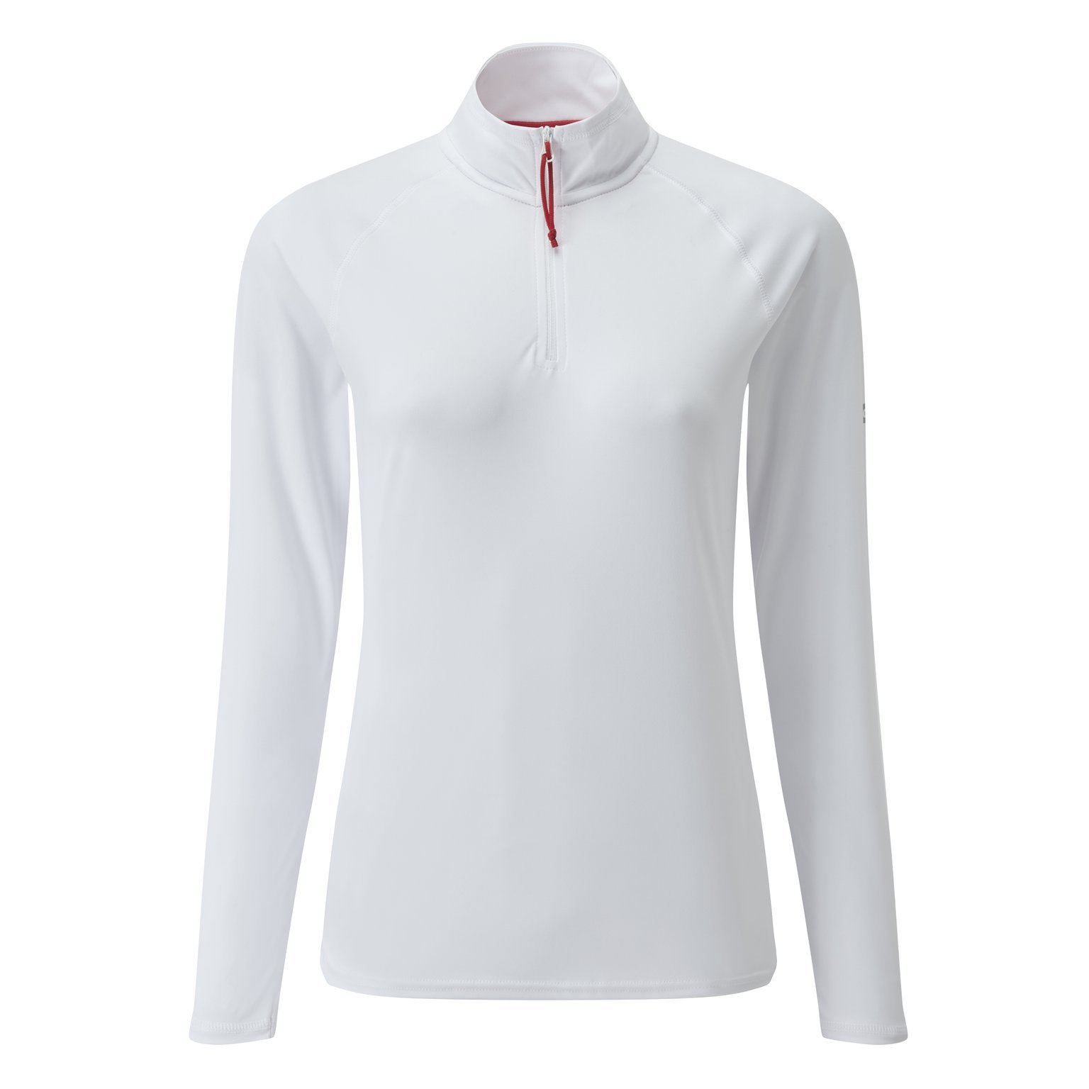 Tee shirt manches longues col zippé femme UV Tec - White - 14