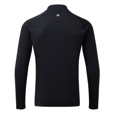 Équipage - NA - Tee shirt manches longues col zippé homme UV Tec - Navy - M