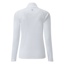 Équipage - NA - Tee shirt manches longues col zippé femme UV Tec - White - 16