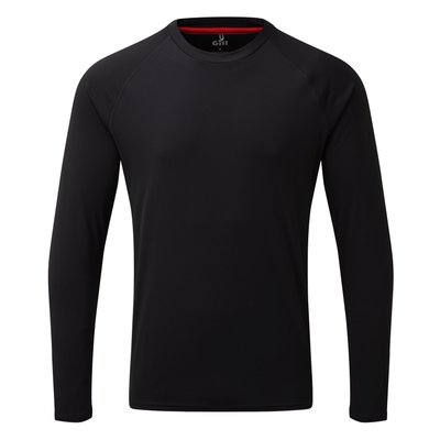 Équipage - NA - Tee shirt manches longues homme UV Tec - Black - S