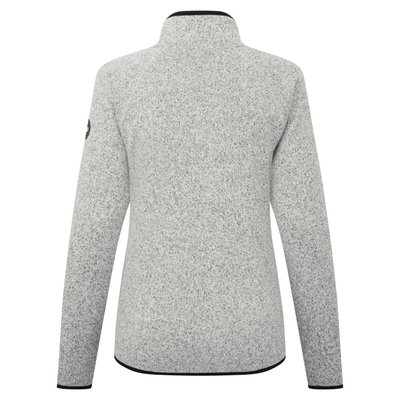 Équipage - NA - Womens Knit Fleece Jacket - Grey Marl - 3XL
