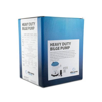 Sécurité - NA - Pompe de cale heavy duty 2250 GPH 140l/min 24v