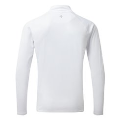 Équipage - NA - Tee shirt manches longues col zippé homme UV Tec - White - XXXL
