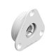 Clip femelle à encastrer/visser auto-centreur - Gamme Low Profile