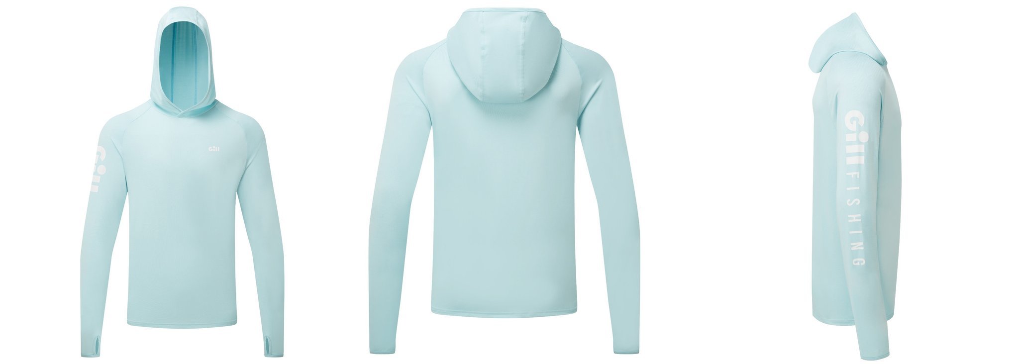 Tee shirt à capuche Infinity - Seafoam Melange - XS