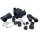 Kit pompe pour wc design silencieux 12v