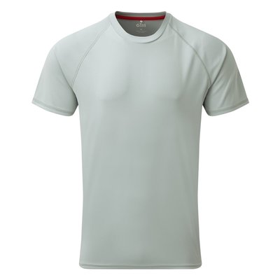 Équipage - NA - Tee shirt manches courtes homme UV Tec - Medium Grey - XS