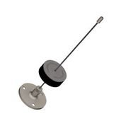 Accastillage et gréement - NA - Sécurité de panneaux de plafond embase à visser/coller 150mm