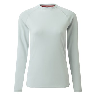 Équipage - NA - Tee shirt manches longues femme UV Tec - Medium Grey - 16