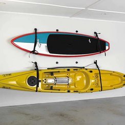 Pêche - NA - Kit de fixation mural - Paire de sangles