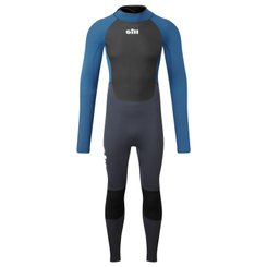 Équipage - NA - Combinaison Pursuit 4/3mm zip dorsal - Atlantic Blue/Dark Blue - XXL