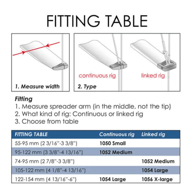 Vie à bord - NA - Protection de barre de flèche en cuir Taille M (x2) - WLD1052