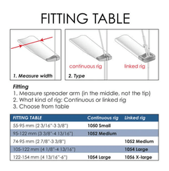 Vie à bord - NA - Protection de barre de flèche en cuir Taille M (x2) - WLD1052