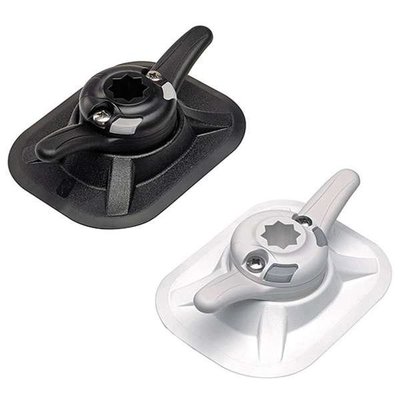Pêche - NA - Receveur taquet CleatPort RIBMount - Noir et 3M VHB inclus