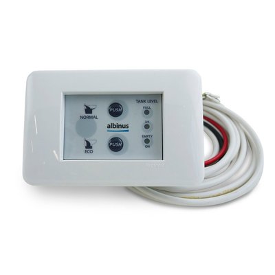 Eau à bord - NA - Panneau de commande pour wc éco avec indicateur de remplissage