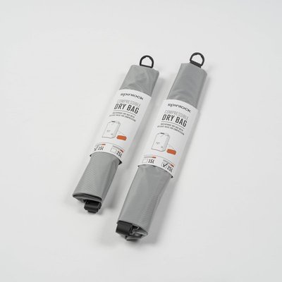 Équipage - NA - Sac étanche avec valve - 15 L - gris