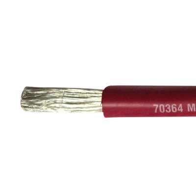 Mouillage - NA - Cable gainé marinisé, étamé, 1x35mm2, rouge (bobine de 50m)