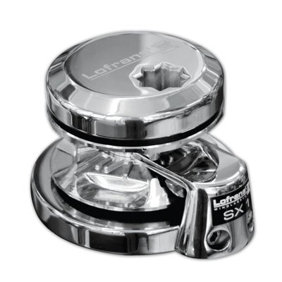 Mouillage - NA - Guindeau vertical SX1 inox base ronde 800W/12V chaine de 8mm sans poupée