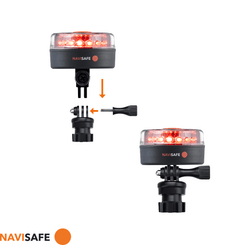 Électricité - NA - Navilight ALL RED 360° avec base Navimount - NS045